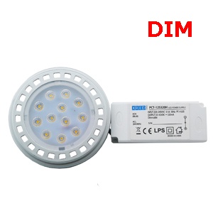 หลอดLED AR111 15W 4000K COOLWHITE DIM