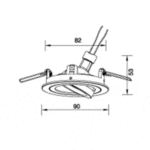 DOWNLIGHT RIT-A/ MR16